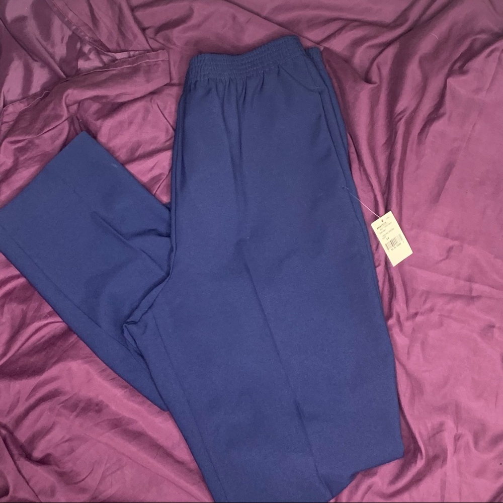 NWT EHL Navy Pull up Pants